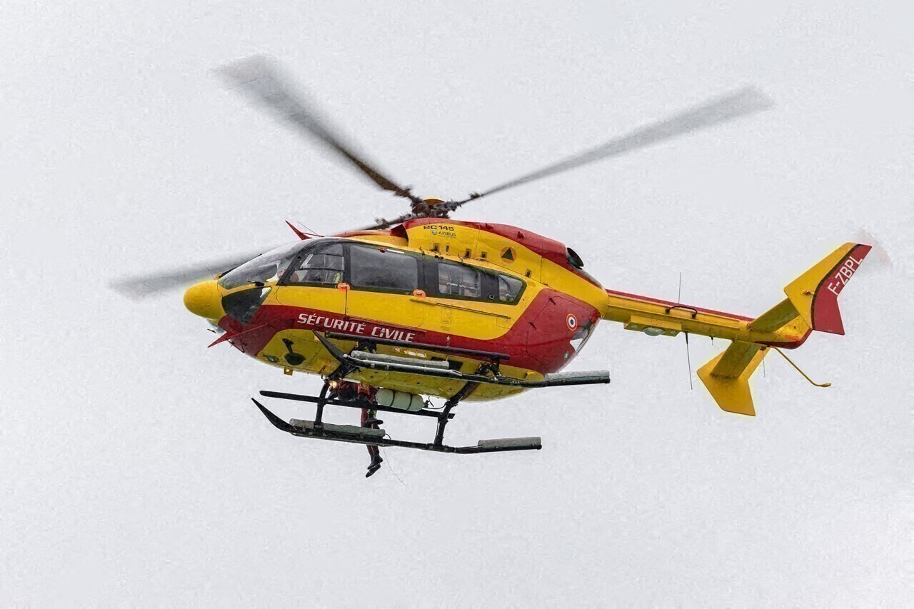 une cycliste héliportée après une chute de 5 mètres