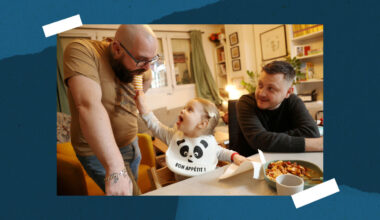 Un dîner chez… Yann et Loïc, parents de Rose, 2 ans : « Piétonniser Paris, c’est une super idée »