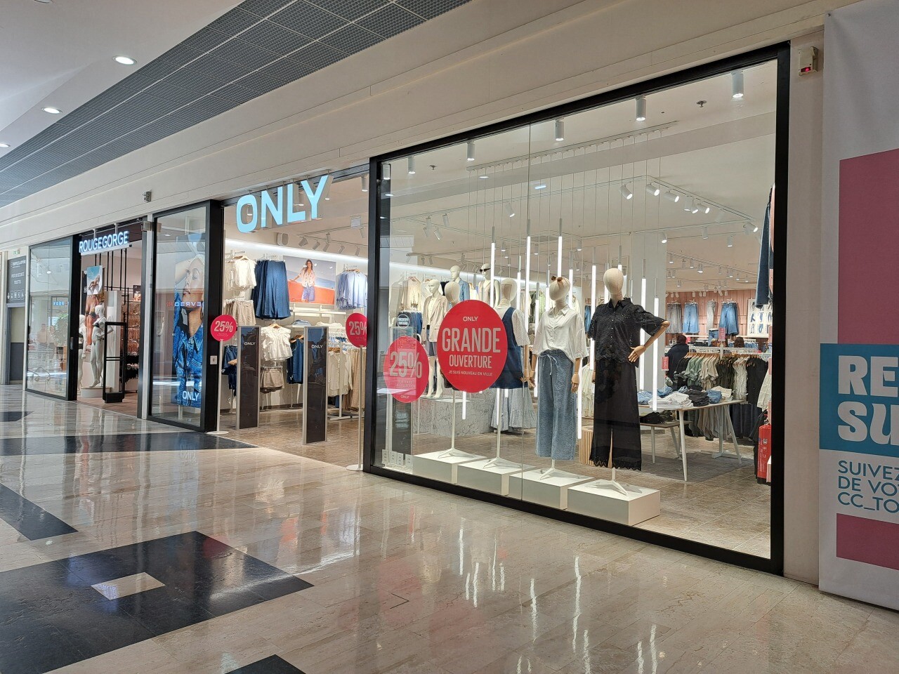 deux nouvelles boutiques ouvrent dans cette grande galerie marchande