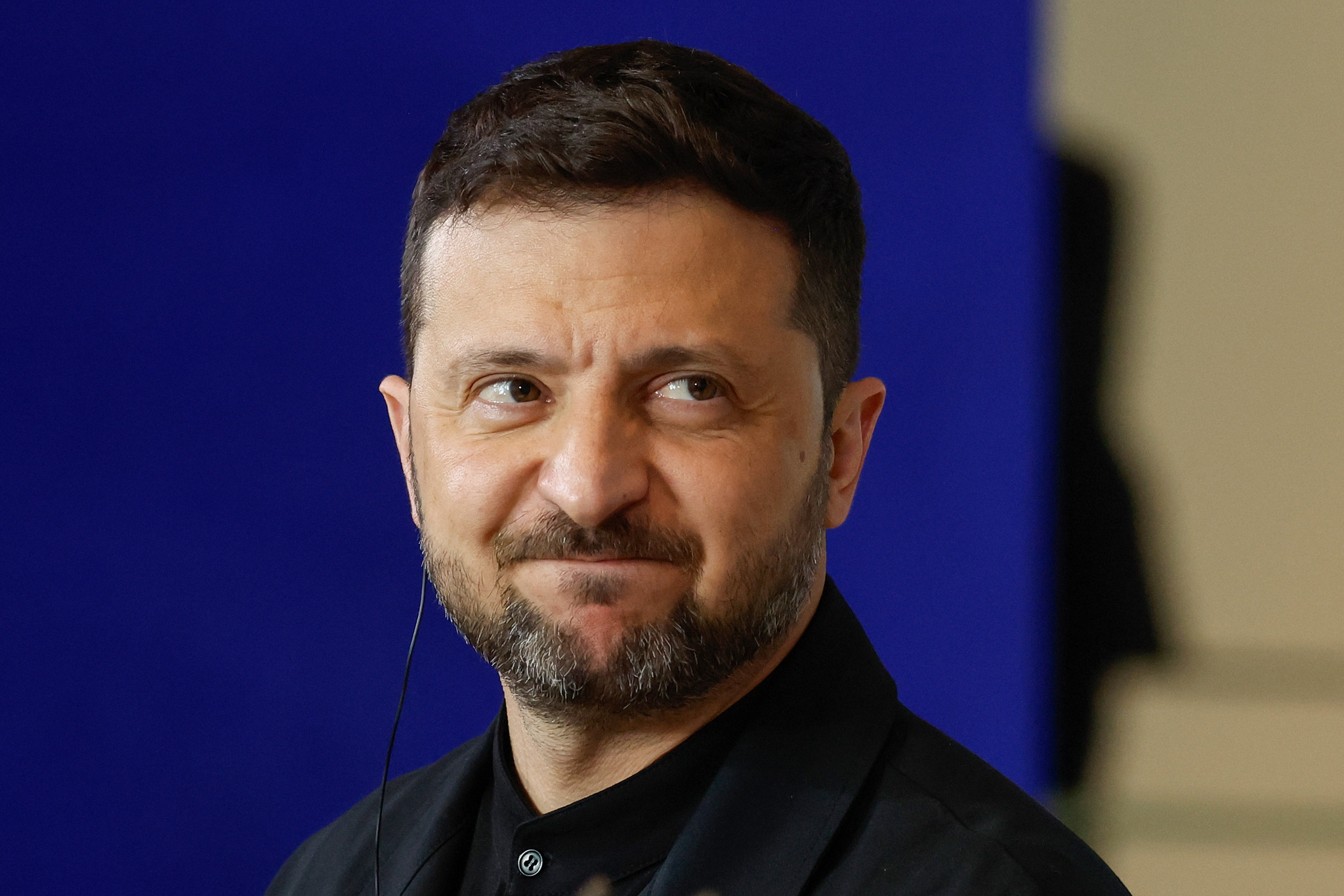 Volodymyr Zelensky lors d’une conférence de presse avec le chancelier allemand à Berlin, le 28 mai 2025. Photo par Odd ANDERSEN / AFP. Volodymyr Zelensky lors d’une conférence de presse avec le chancelier allemand à Berlin, le 28 mai 2025. Photo par Odd ANDERSEN / AFP.