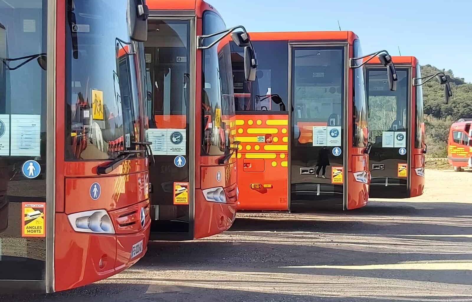 grève des transports "Courriers du Midi", la circulation des bus perturbée