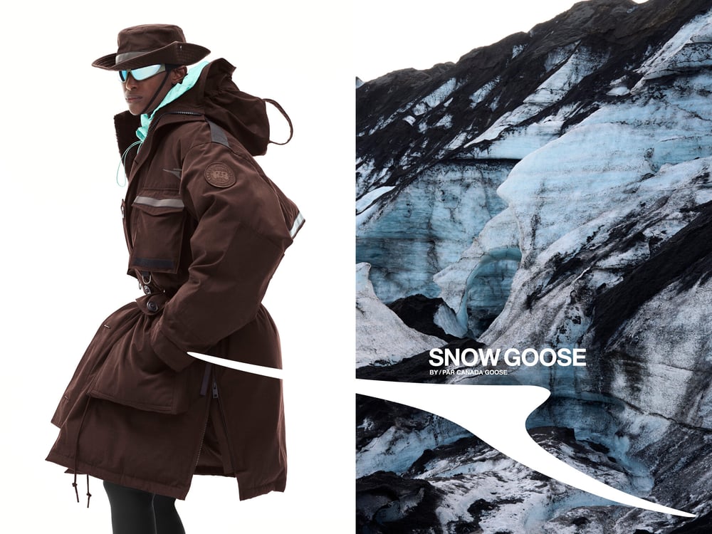la ligne Snow Goose dessinée par Haider Ackermann