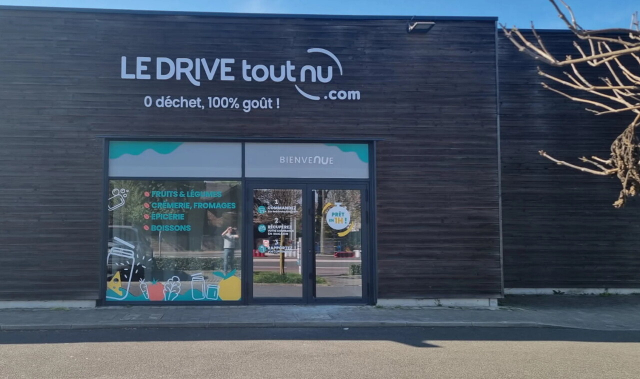 Près de Lille, Le Drive tout nu ouvre un nouveau point de retrait de produits zéro déchet