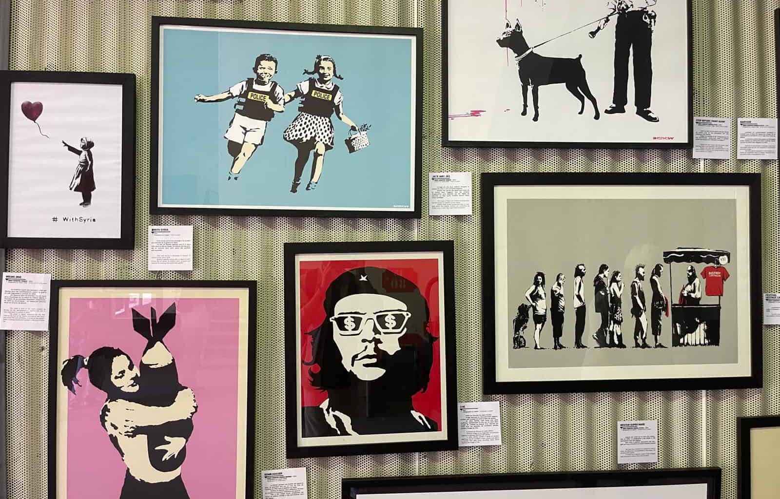 la Banksy Modeste Collection investit le musée Parcelle473