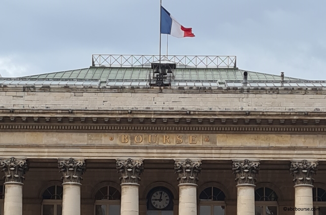 remonte vers 7.840, détente des taux UE, avant Powell
