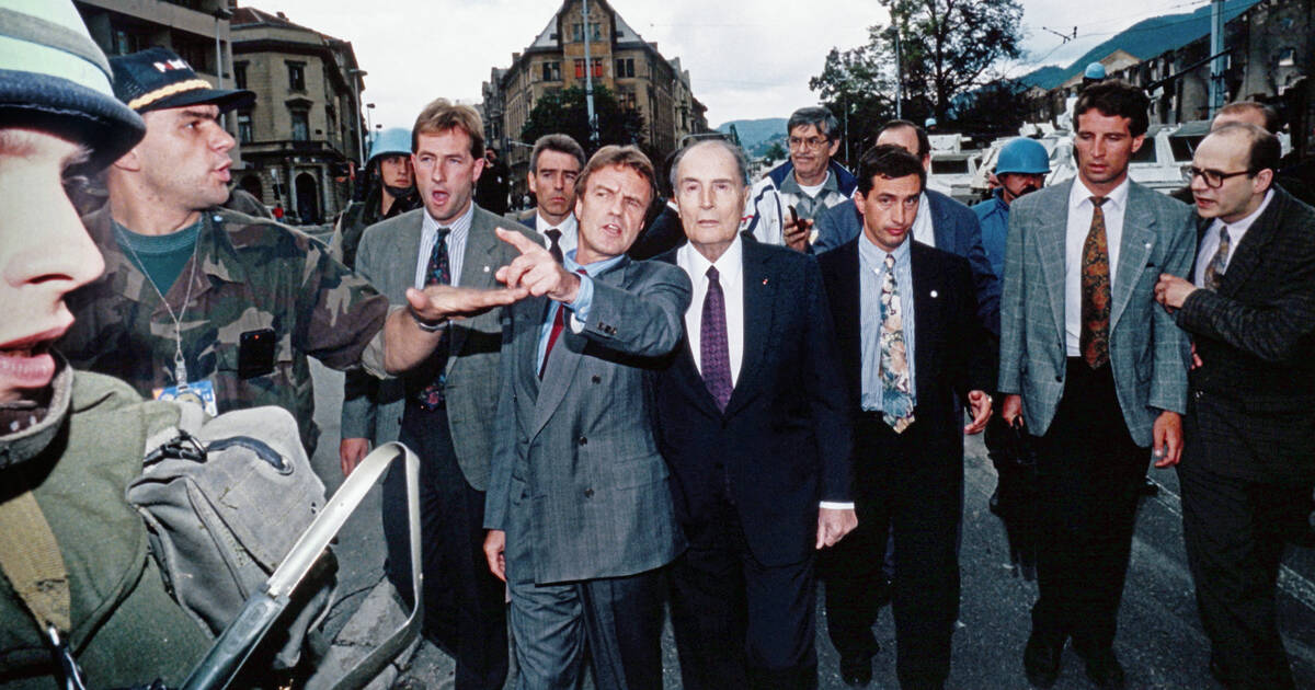 on aimerait voir des dirigeants occidentaux et arabes débarquer comme François Mitterrand à Sarajevo – Libération