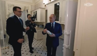 Quand la télévision russe entrouvre le frigidaire de Vladimir Poutine