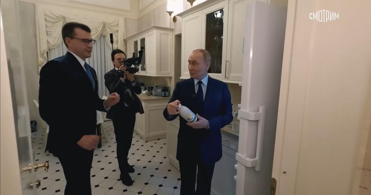 Quand la télévision russe entrouvre le frigidaire de Vladimir Poutine