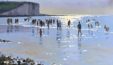 Cette artiste à la palette très expressive expose près de Dieppe