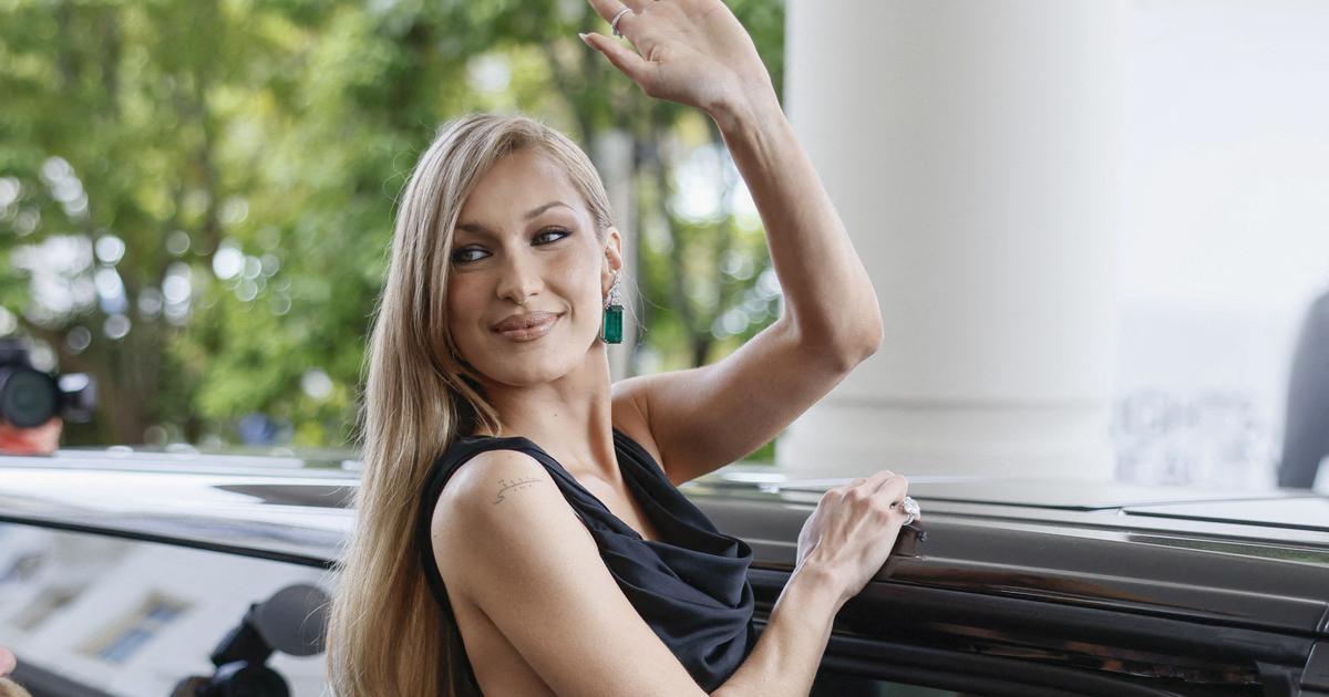 En robe noire Saint Laurent, Bella Hadid défie habilement les interdits vestimentaires du tapis rouge de Cannes