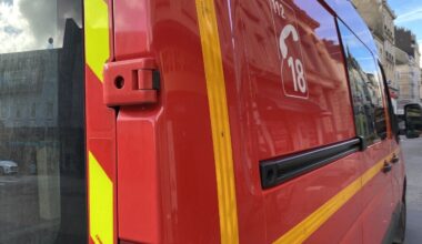 écrasée par un camion benne dans le centre-ville, une personne âgée en urgence absolue