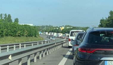 jusqu’à 6 km de bouchons sur la quatre voies