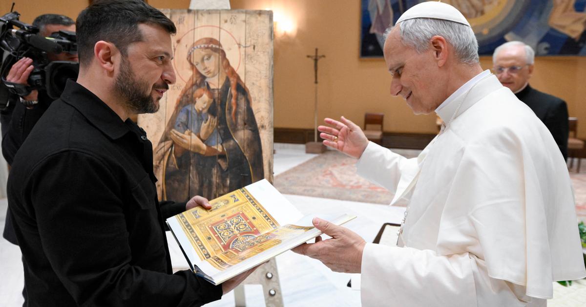L’icône offerte par Zelensky au pape, un symbole de l’Ukraine en guerre