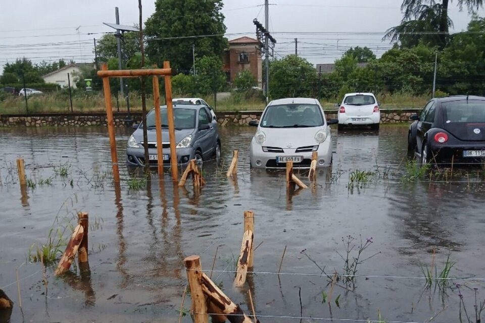 Inondations orage Tonneins