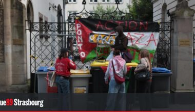 À Strasbourg, des blocages dans trois lycées "pour un cessez le feu à Gaza"