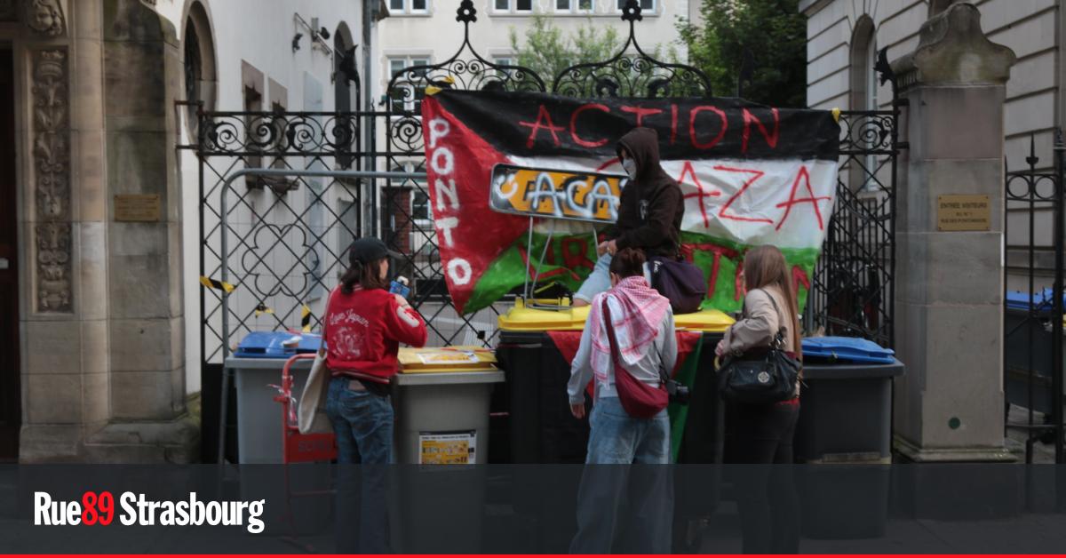 À Strasbourg, des blocages dans trois lycées "pour un cessez le feu à Gaza"