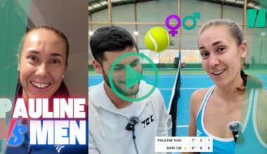 En perdant son défi de tennis contre les hommes, Pauline Payet a mis un smash au sexisme