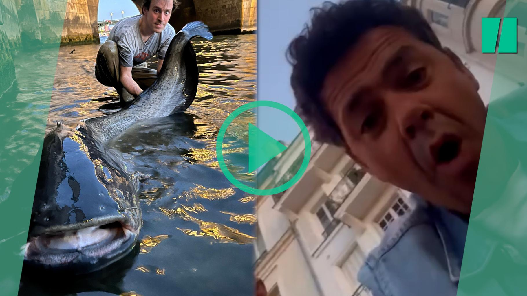 le pêcheur de silure filmé par Jamel Debbouze nous raconte l’envers de cette folle vidéo
