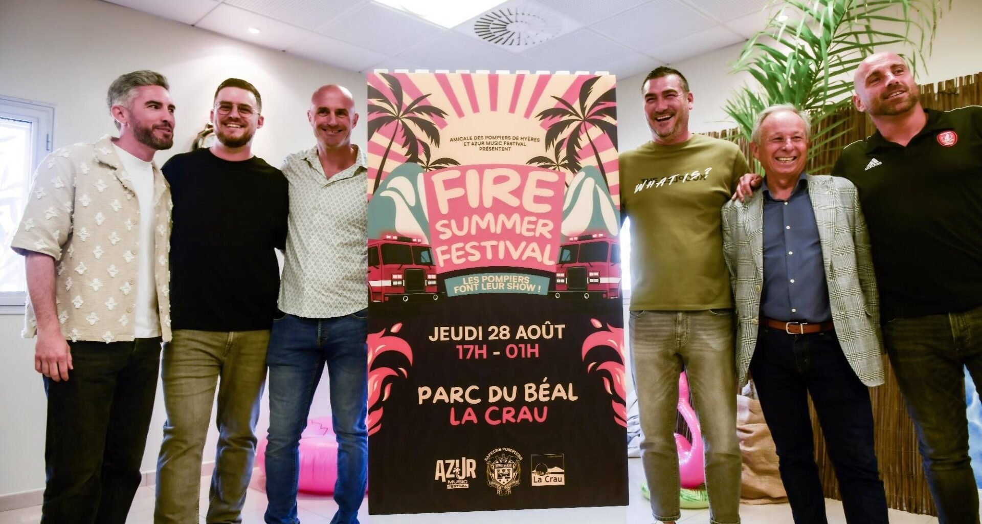 "On veut mettre le feu": avec le "Fire summer festival", le bal des pompiers s'offre une belle cure de jouvence cet été à La Crau