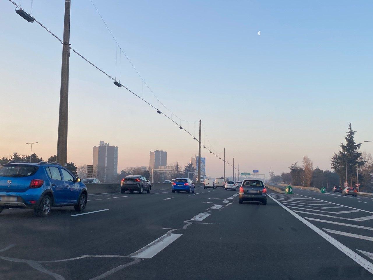 Près de Lyon : 4 blessés dans un carambolage sur le périphérique