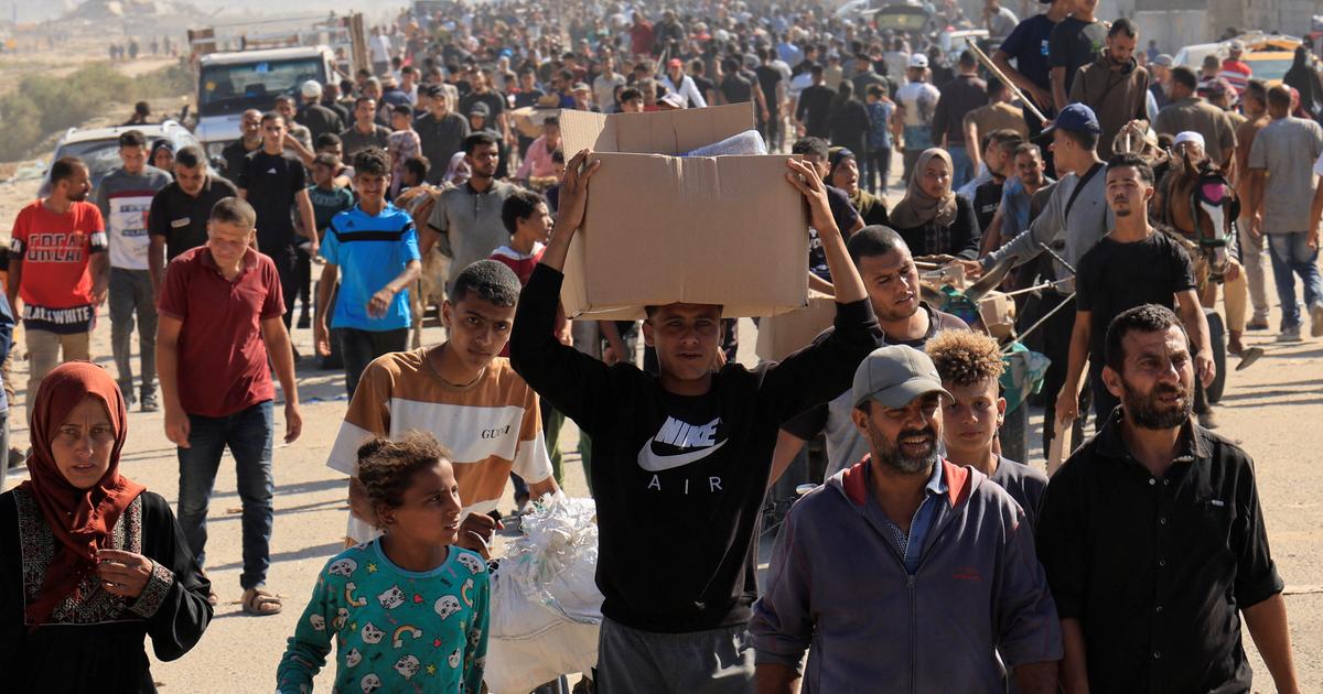 la distribution de l’aide humanitaire encadrée par l’armée israélienne dégénère
