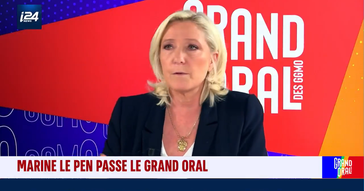 Le Pen tance la position «indigne» de Macron sur la situation au Proche-Orient