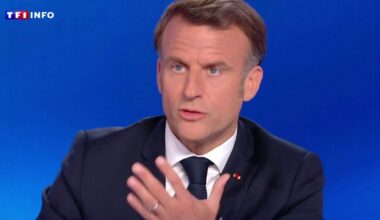 Sur TF1, Emmanuel Macron ferme la porte à l'organisation d'un référendum sur la réforme des retraites