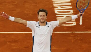 Casper Ruud remporte son premier Masters 1000 à Madrid