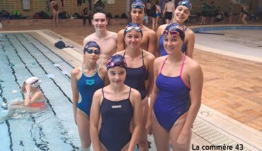 Natation : 17 nageurs du Puy au meeting de Saint-Etienne