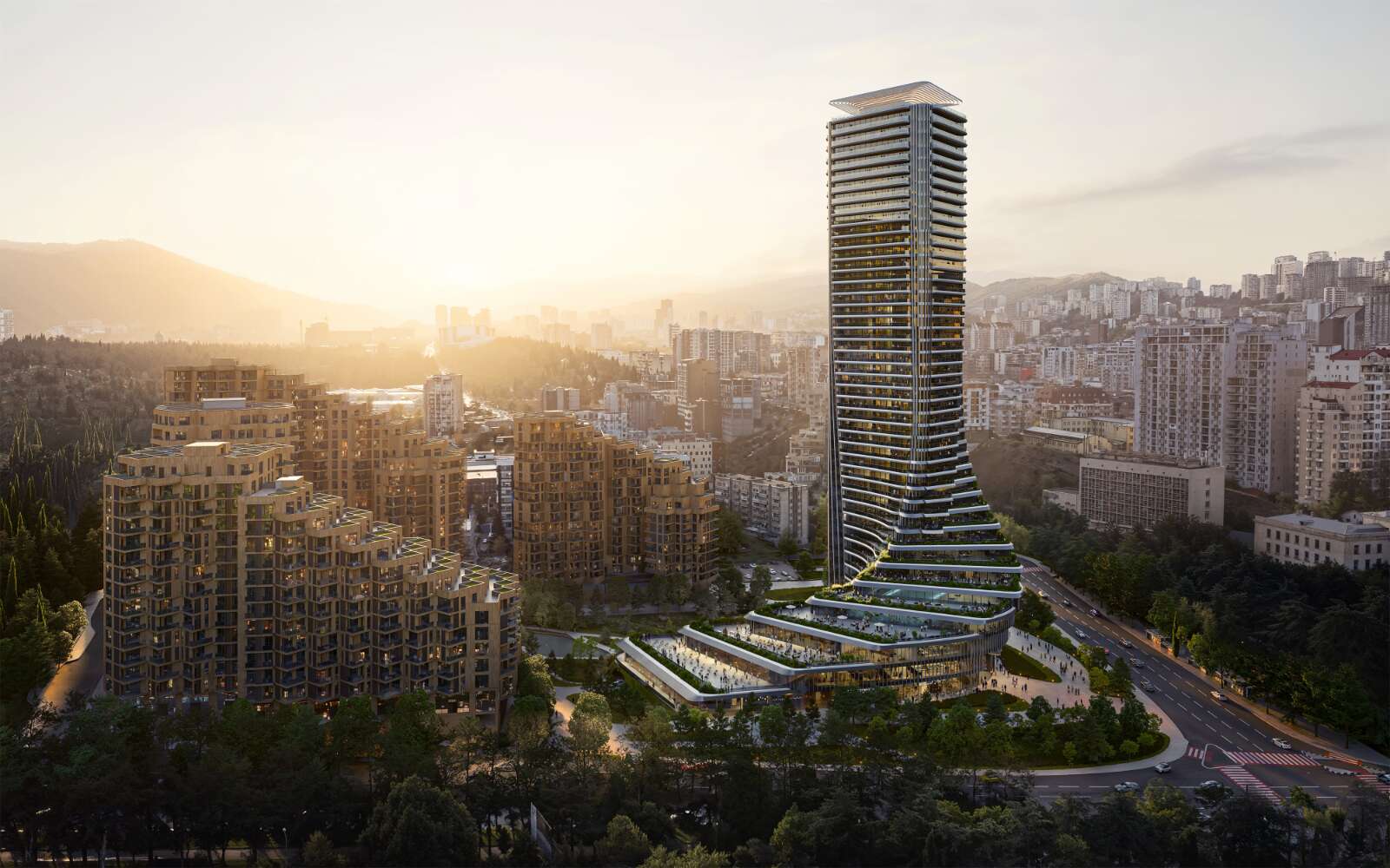 Après ceux de Babylone, les jardins suspendus de Tbilissi, la capitale géorgienne, risquent d’en épater plus d’un !