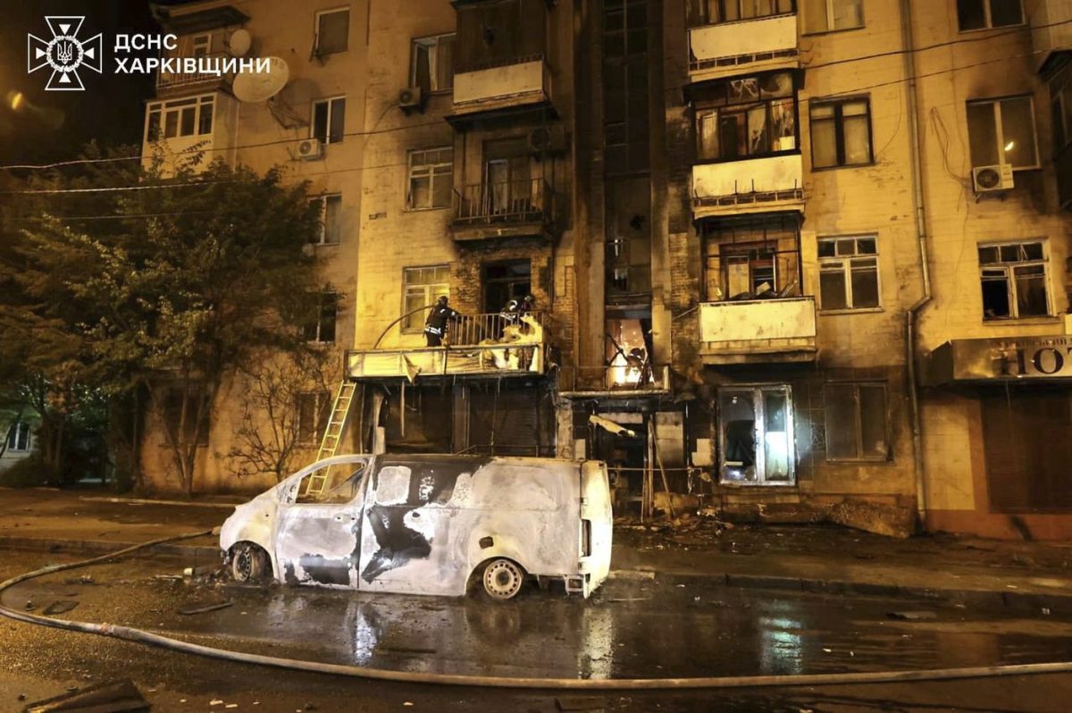 Une attaque de drone russe fait 47 blessés à Kharkiv, la deuxième ville d'Ukraine
