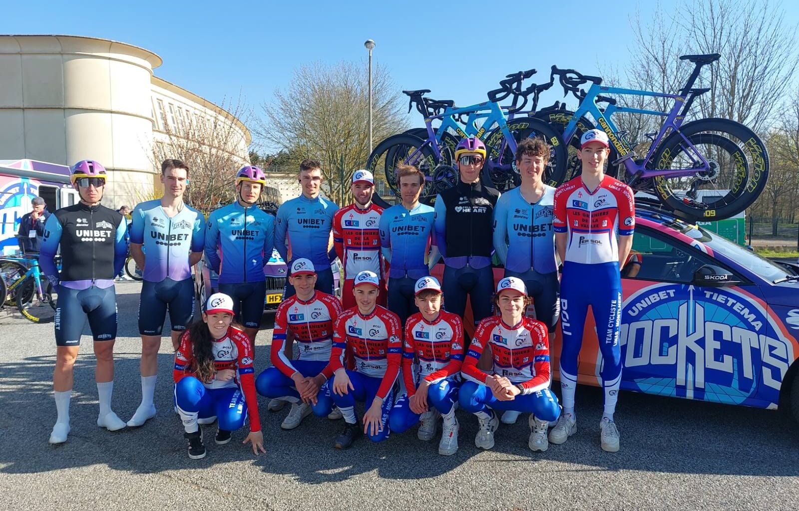 Le Team Cycliste Linas Montlhéry réserve d'une équipe pro - Actualité