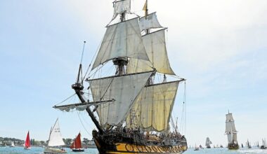 Refoulé de Brest, en 2024, le navire russe Shtandart fera-t-il son retour pendant la Semaine du golfe ?