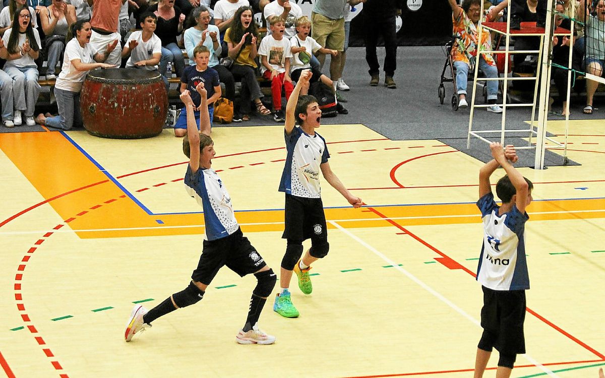 Coupe de France U13 de volley-ball : la belle histoire continue pour le Vannes Volley 56