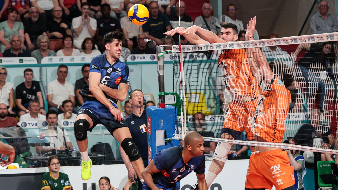 Montpellier condamne le Tours VB à un troisième round en demi-finale