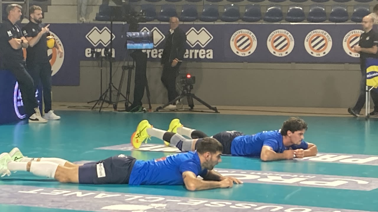 Joris Seddik, sorti prématurément au dernier match, est bien présent.