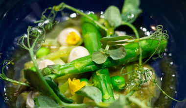 Aguachile de printemps de la cheffe lyonnaise Carla Kirsch Lopez