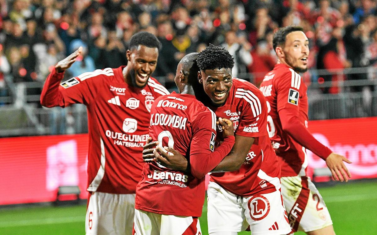 Brillant tombeur de Lille, le Stade Brestois a réussi ses au revoir à son public à Le Blé