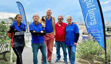 L’association Grand Largue était en escale à Quiberon ce week-end