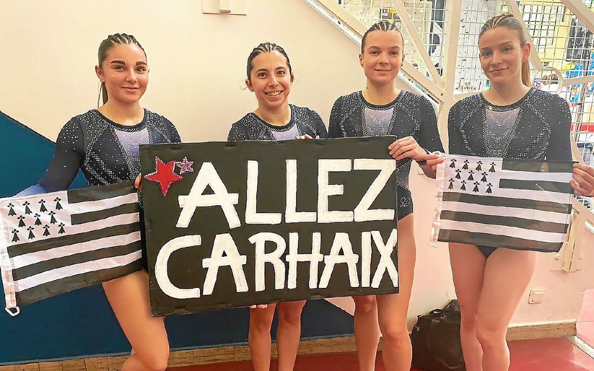 Des gymnastes carhaisiennes aux championnats de France pour une première fois