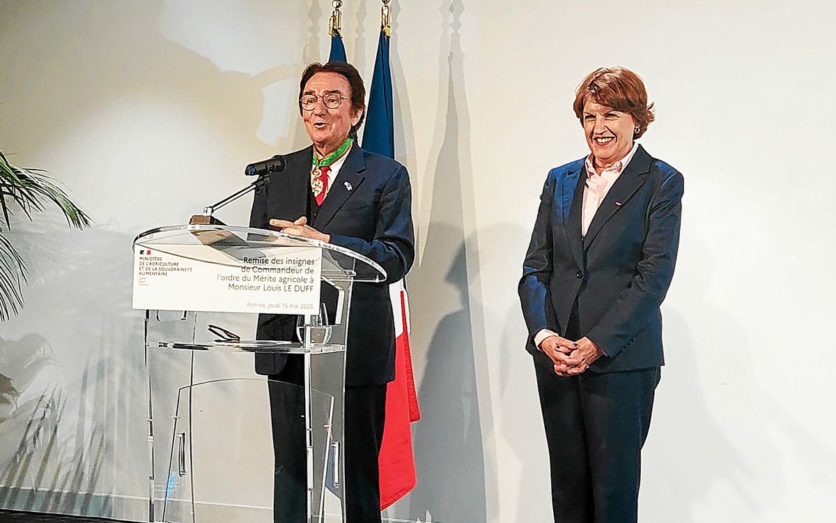 « Un atout extraordinaire pour notre industrie agroalimentaire » : le patron breton Louis Le Duff fait commandeur du Mérite agricole