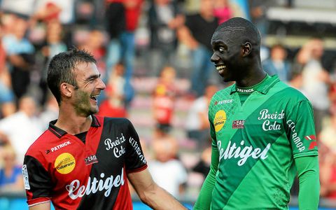 Christophe Kerbrat et Mamadou Samassa.