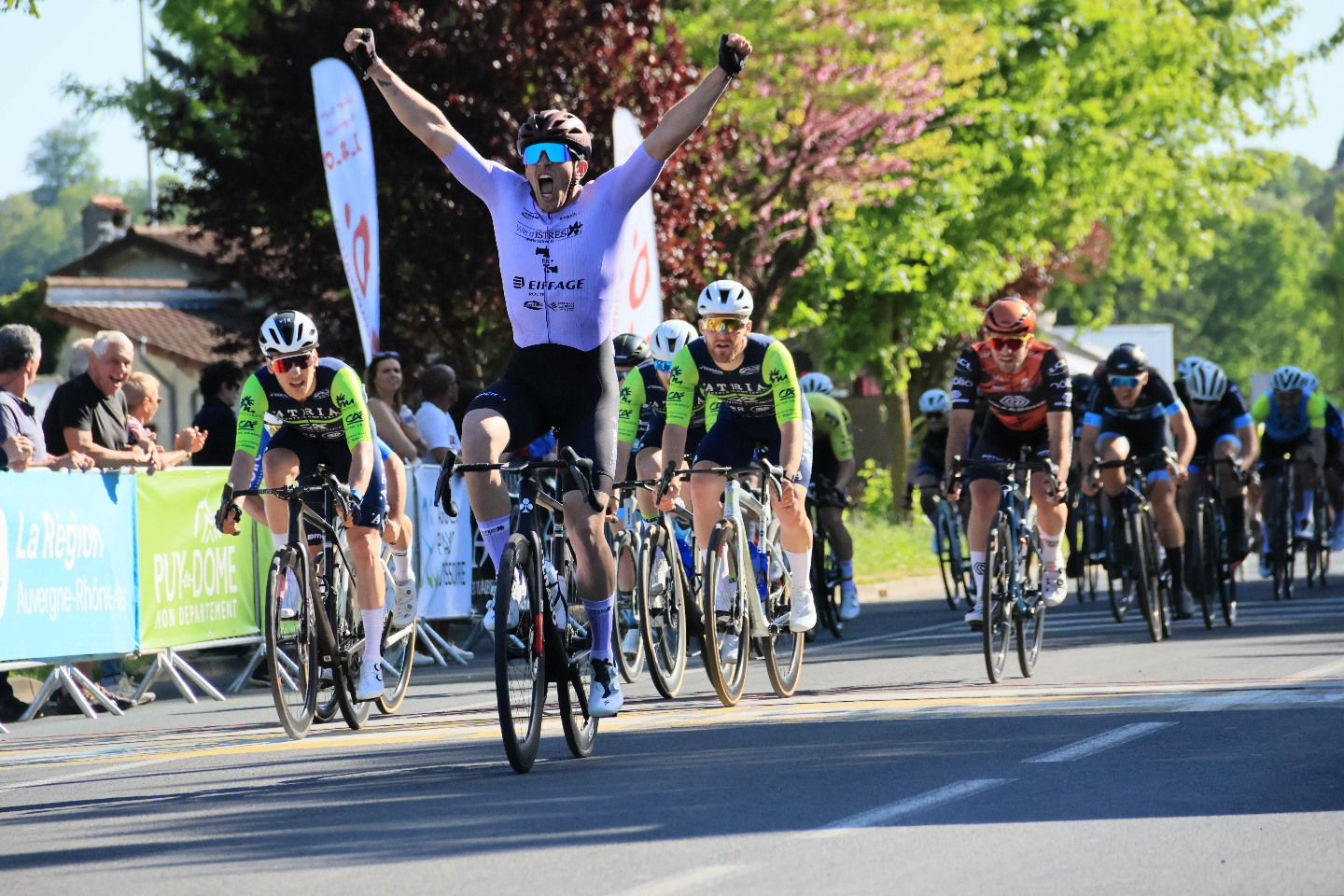 Tour Cycliste Agglo Pays d'Issoire - Et. 1 : Classements - Actualité