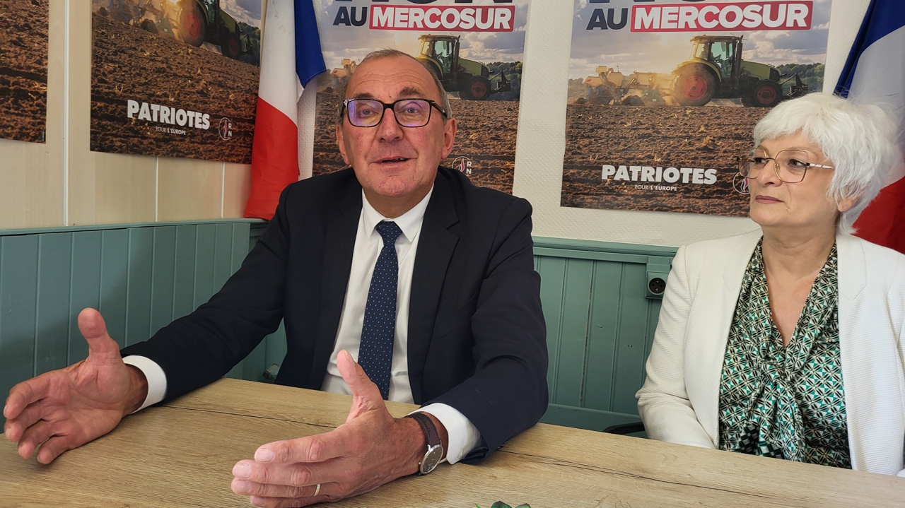 l’eurodéputé RN Gilles Pennelle dans l’Indre pour parler Europe