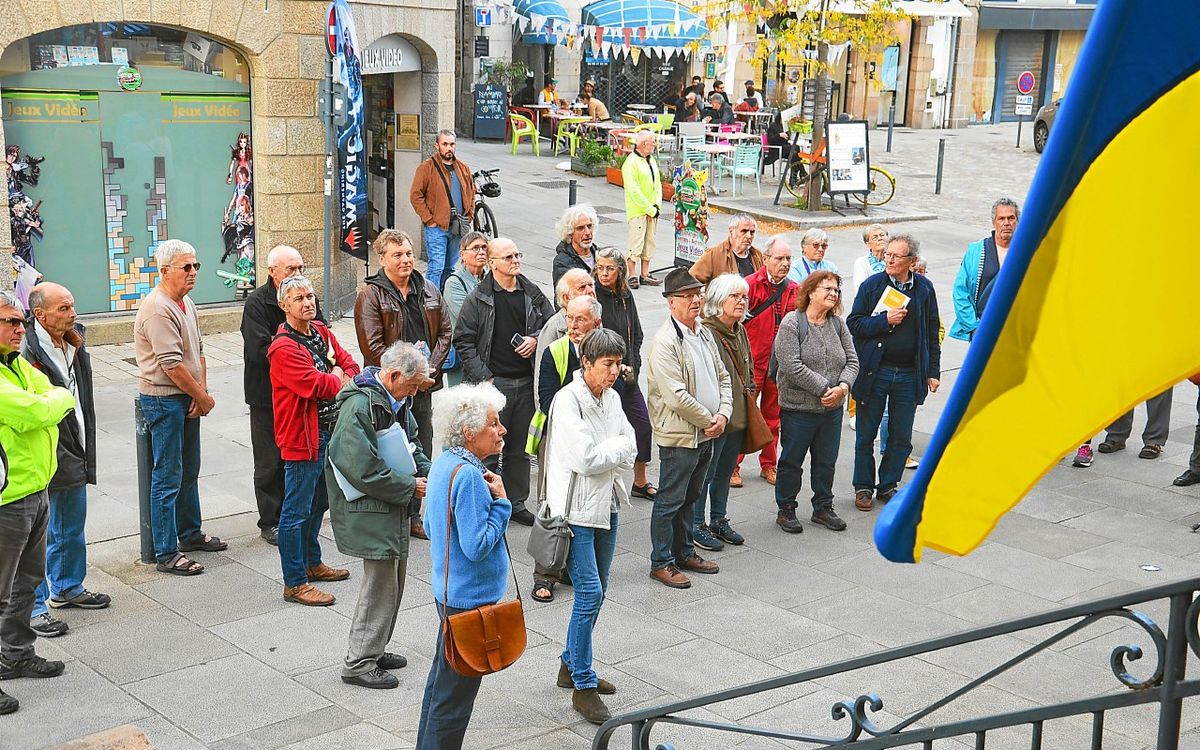 Trégor solidarité Ukraine appelle à un rassemblement ce jeudi à Lannion