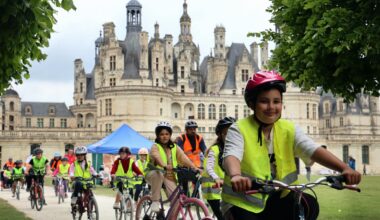 Les jeunes cyclistes à l’honneur à Chambord