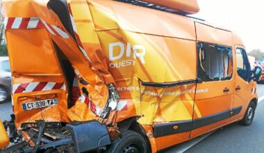 Un véhicule de la Diro percuté sur la rocade de Rennes : « Il faut lever les yeux de son téléphone »