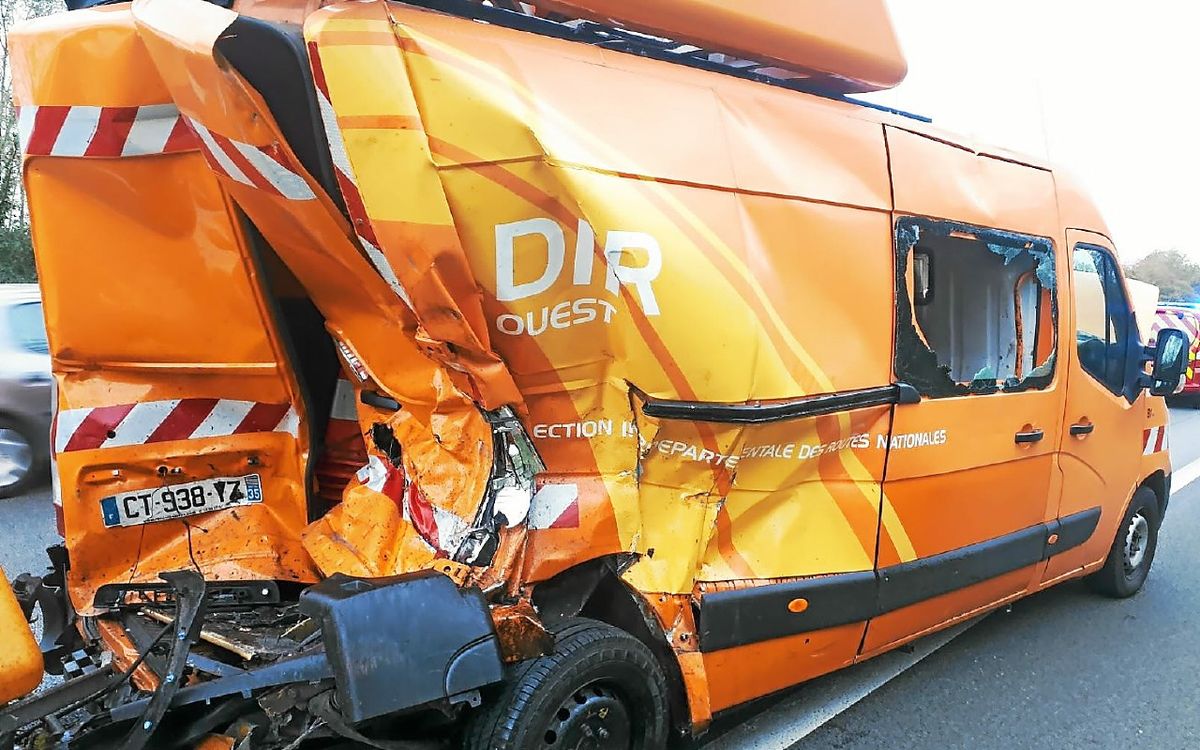 Un véhicule de la Diro percuté sur la rocade de Rennes : « Il faut lever les yeux de son téléphone »
