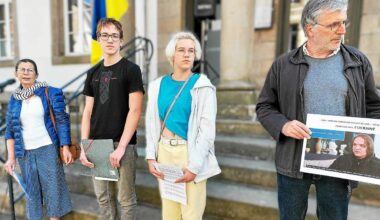 À Lannion, la manifestation pour l’Ukraine met en avant le sort des enfants et des jeunes