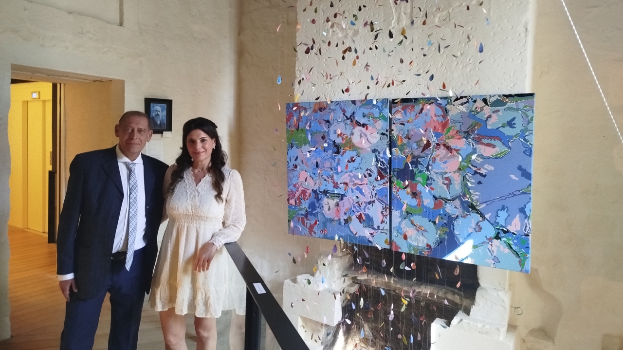 deux artistes de renom exposent au Château de Monts-sur-Guesnes